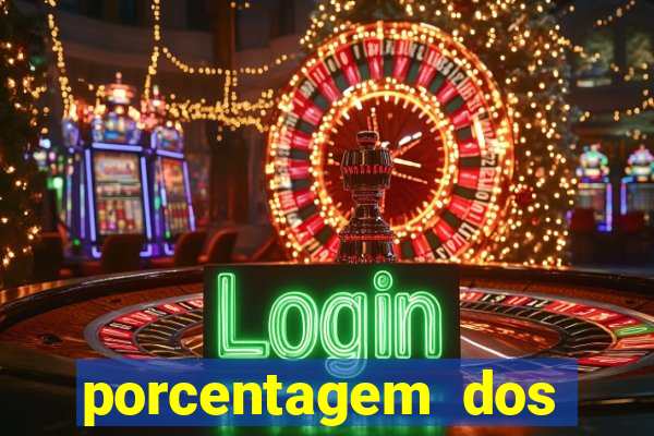 porcentagem dos jogos pg slots